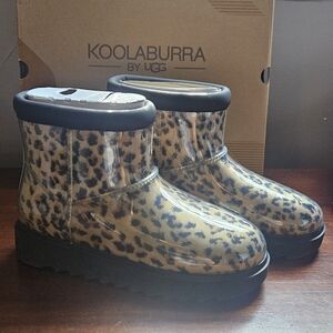 Koolaburra Kids Leopard Print Boots